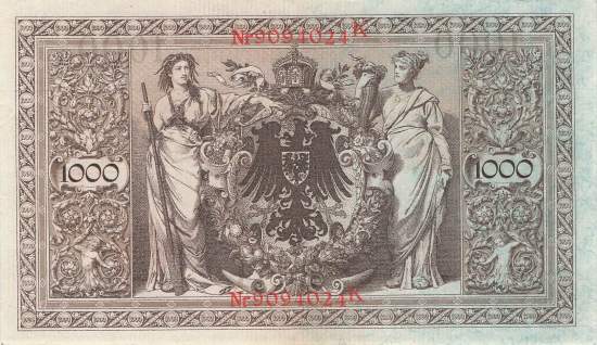 1000 Mark 1910 ro.45c S/K